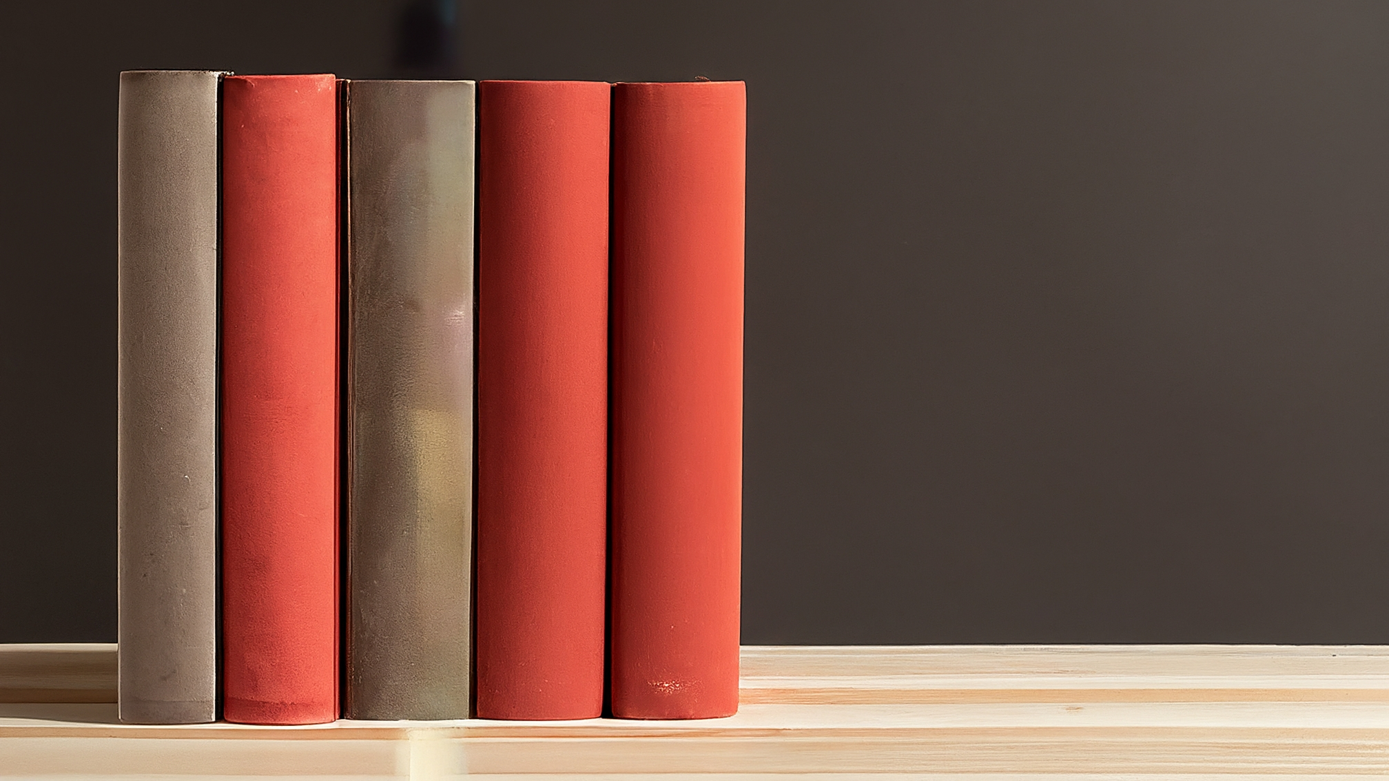 Professional educational image about risk management education, red and brown colors